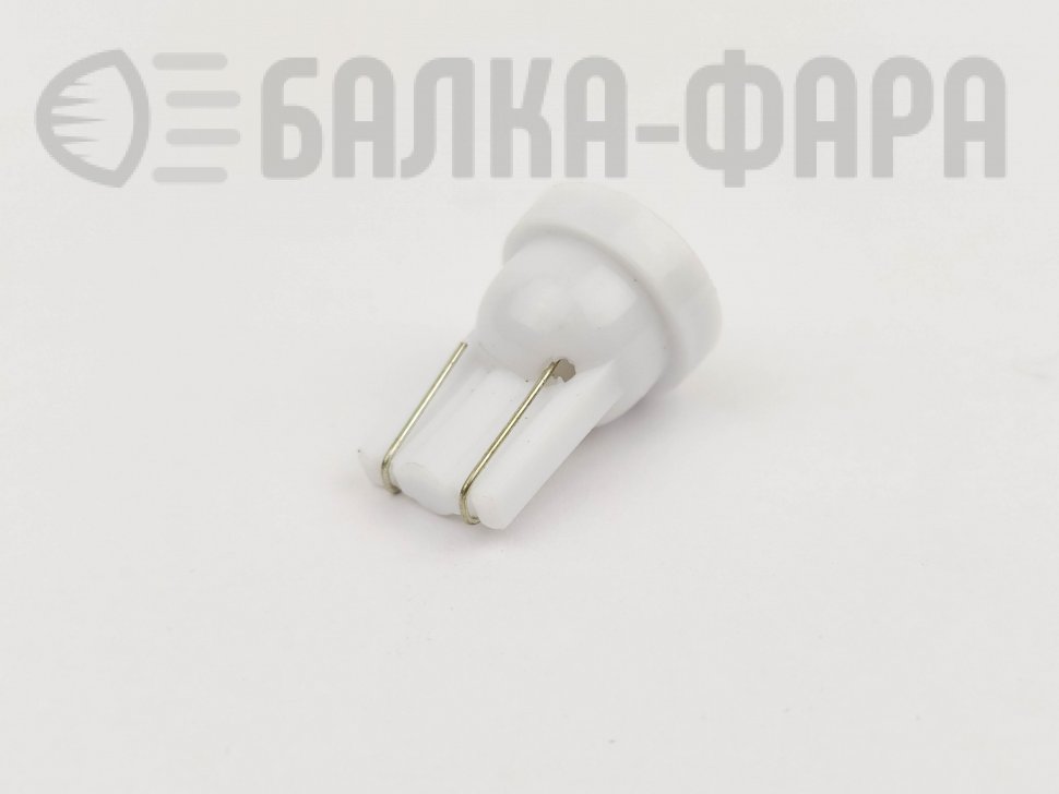 Лампа светодиодная 12v T10 1smd 50х50 /610/