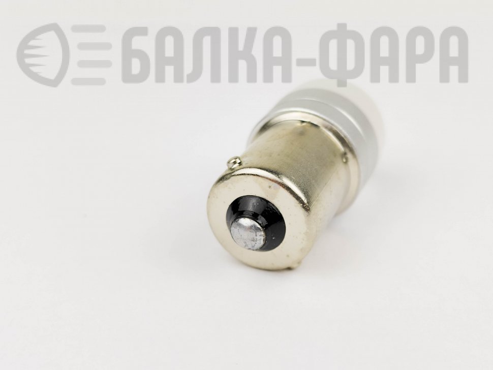 Лампа 12T25/21w/ (1156) белая матовая колба can 3d /2154/