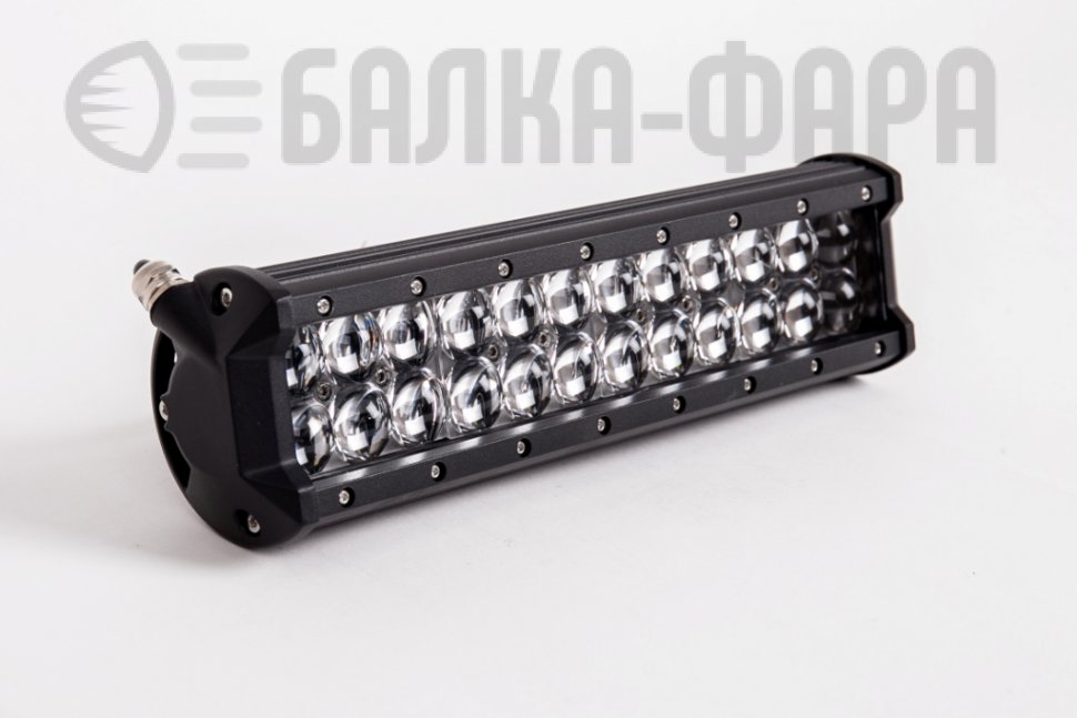 Светодиодная балка сверхдальнего света, 72 Ватт, с линзами 4D, серия 3400-4D