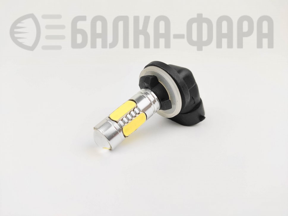 Лампа светодиодная H27(881)-7,5w желтая /da-881-7.5y/