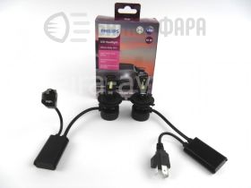 Лампы светодиод Philips H4 ближ/дальн 12-24v 8000/5200lm 100W 2 шт